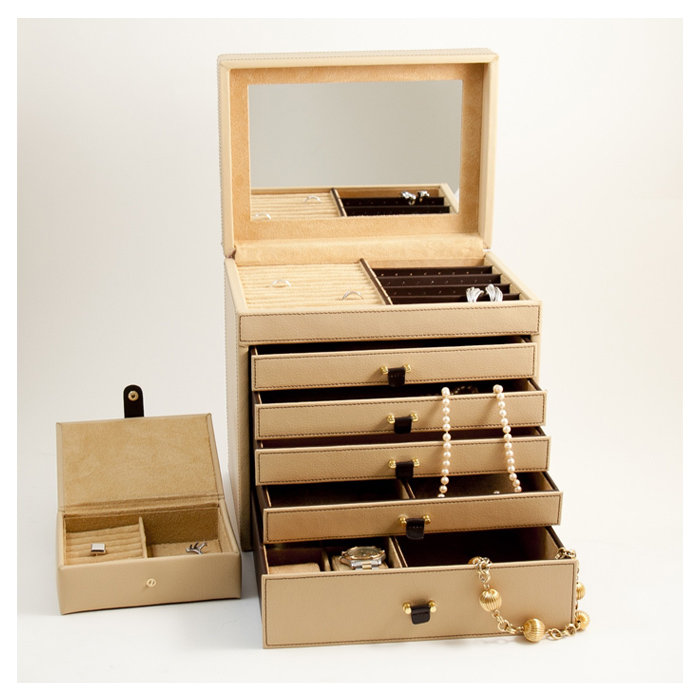 House of Hampton Jewelry Box 5 Drawer Nightstand & Reviews
